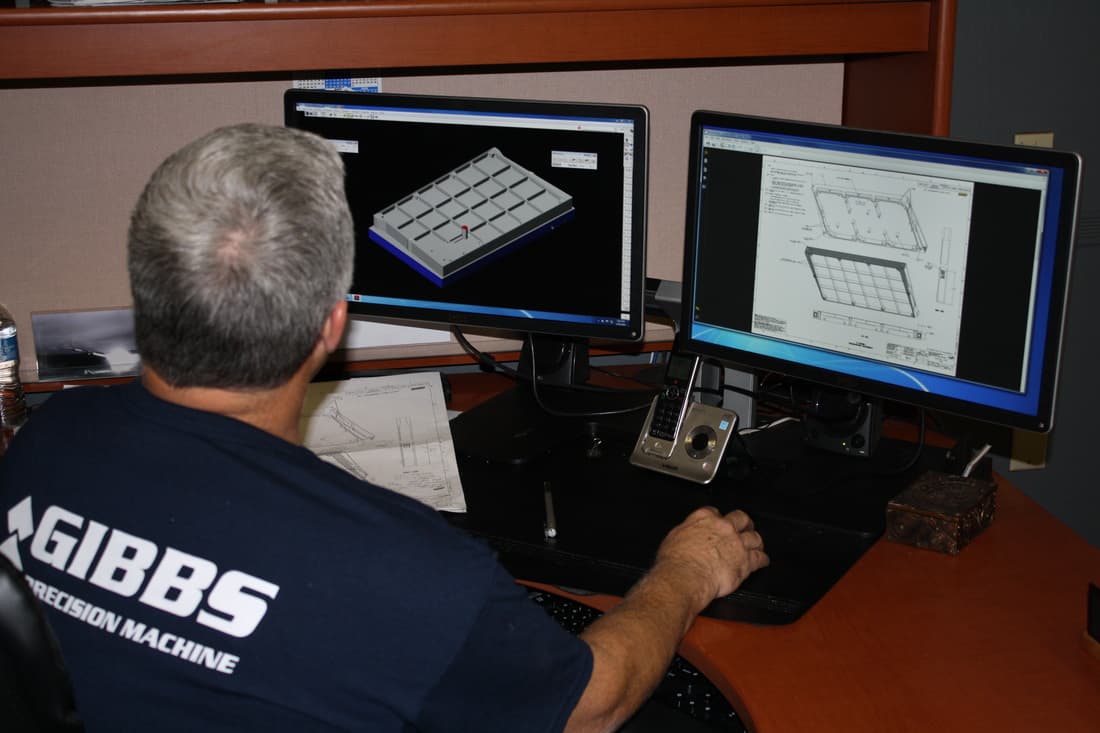 Gibbs Precision Machine work sample